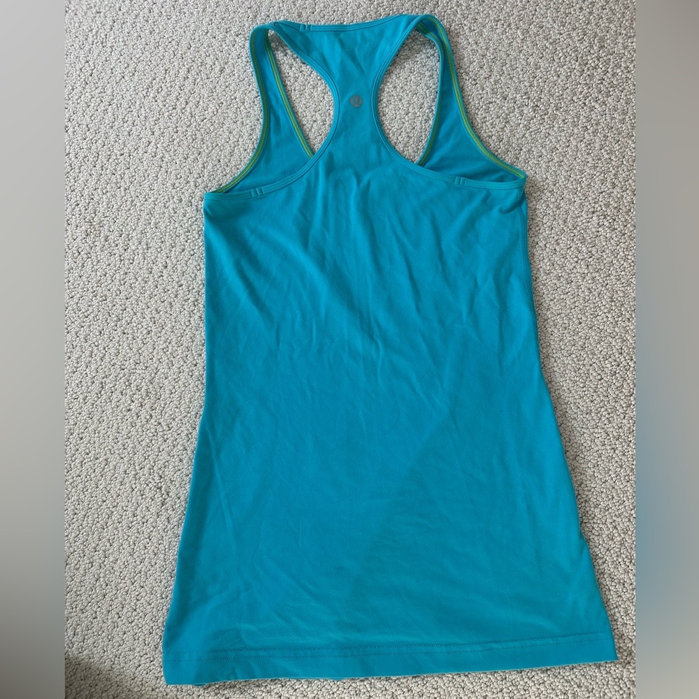 Lululemon Athletica Vibrant Blue Racerback Tank